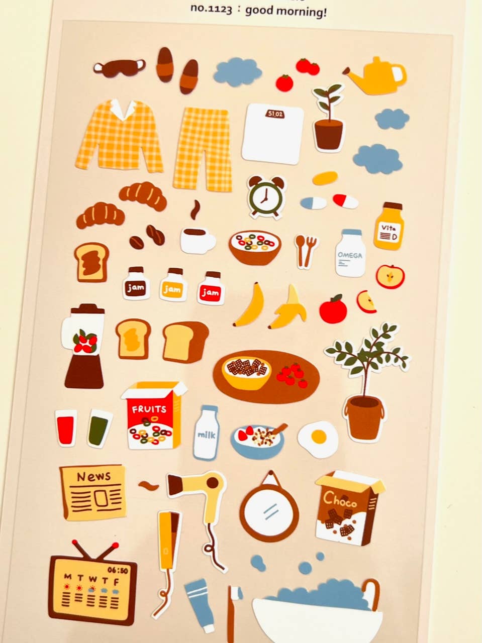 Morning Routine Stickers