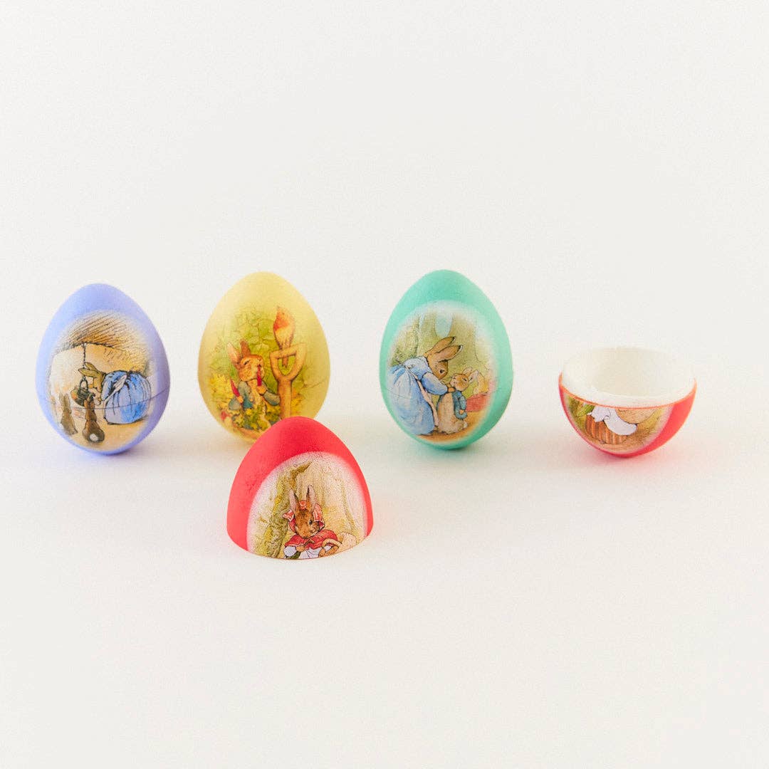 Beatrix Potter Periwinkle Paper Mache Egg