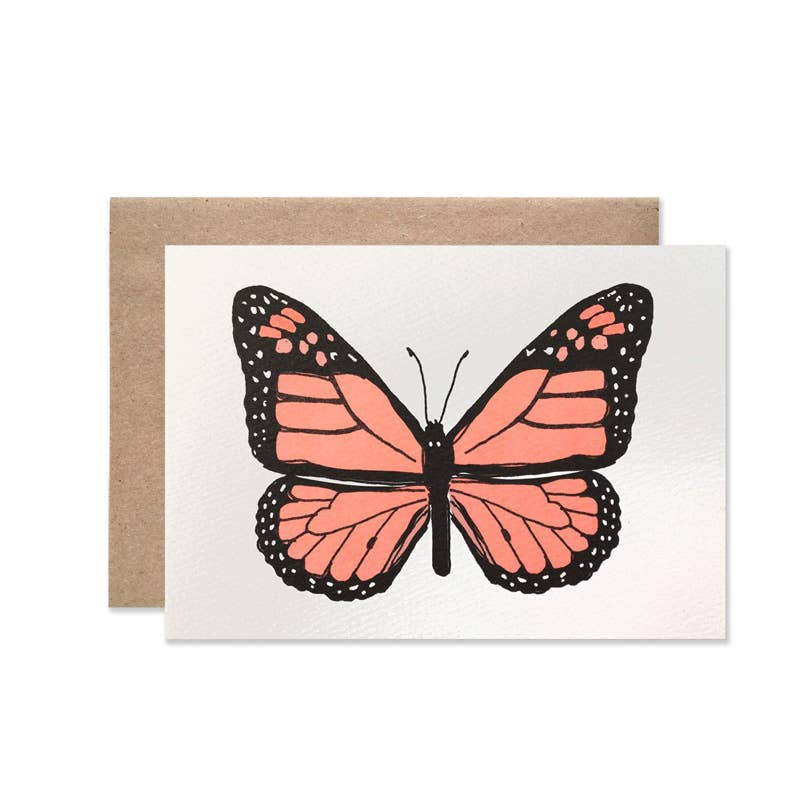 Neon Monarch Card | Set of 8