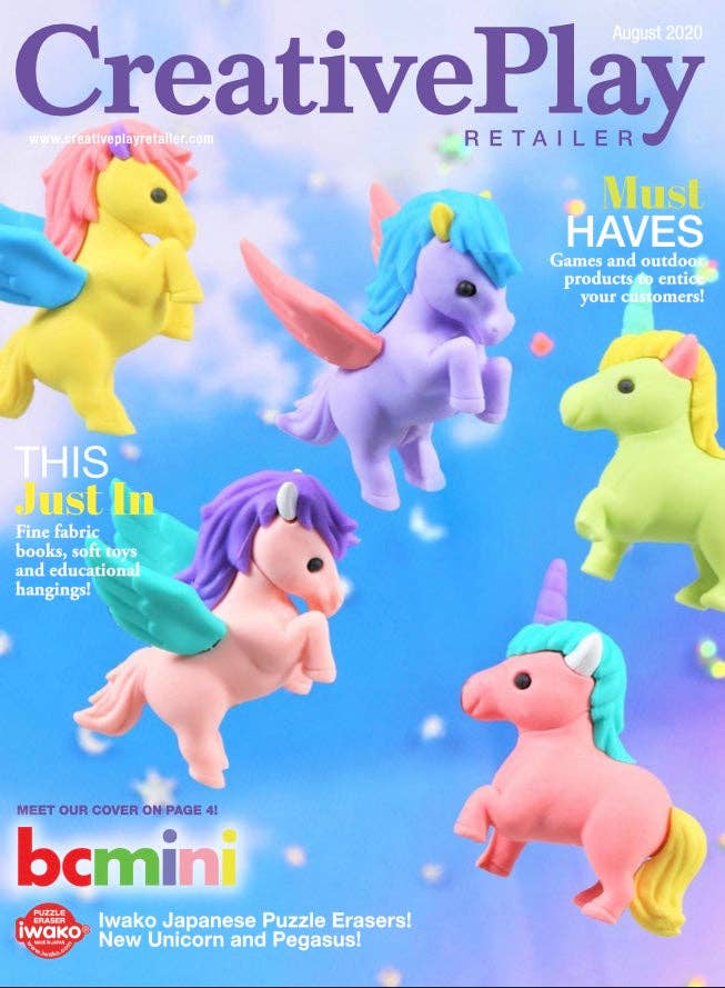 Unicorn & Pegasus Assorted Eraser