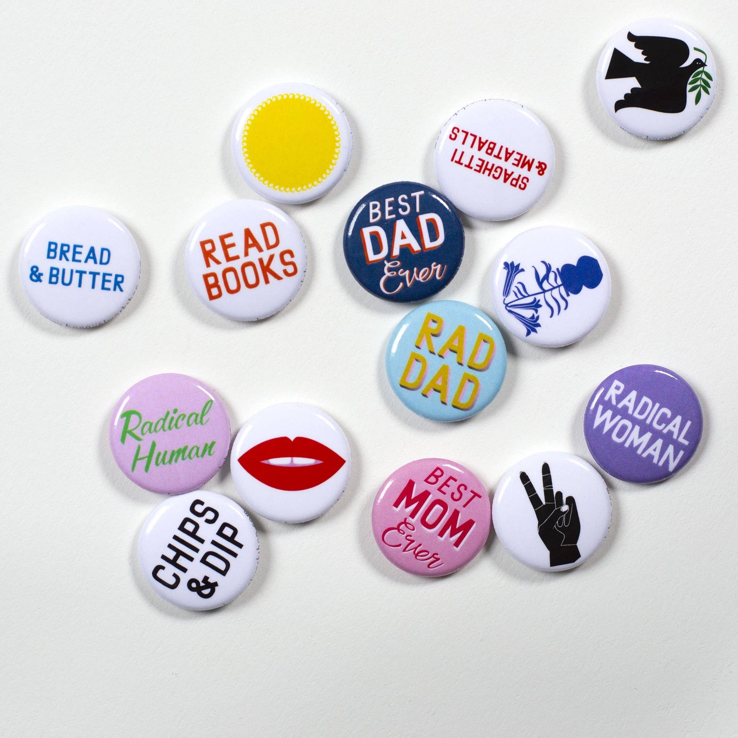 Chips & Dip 1" Button