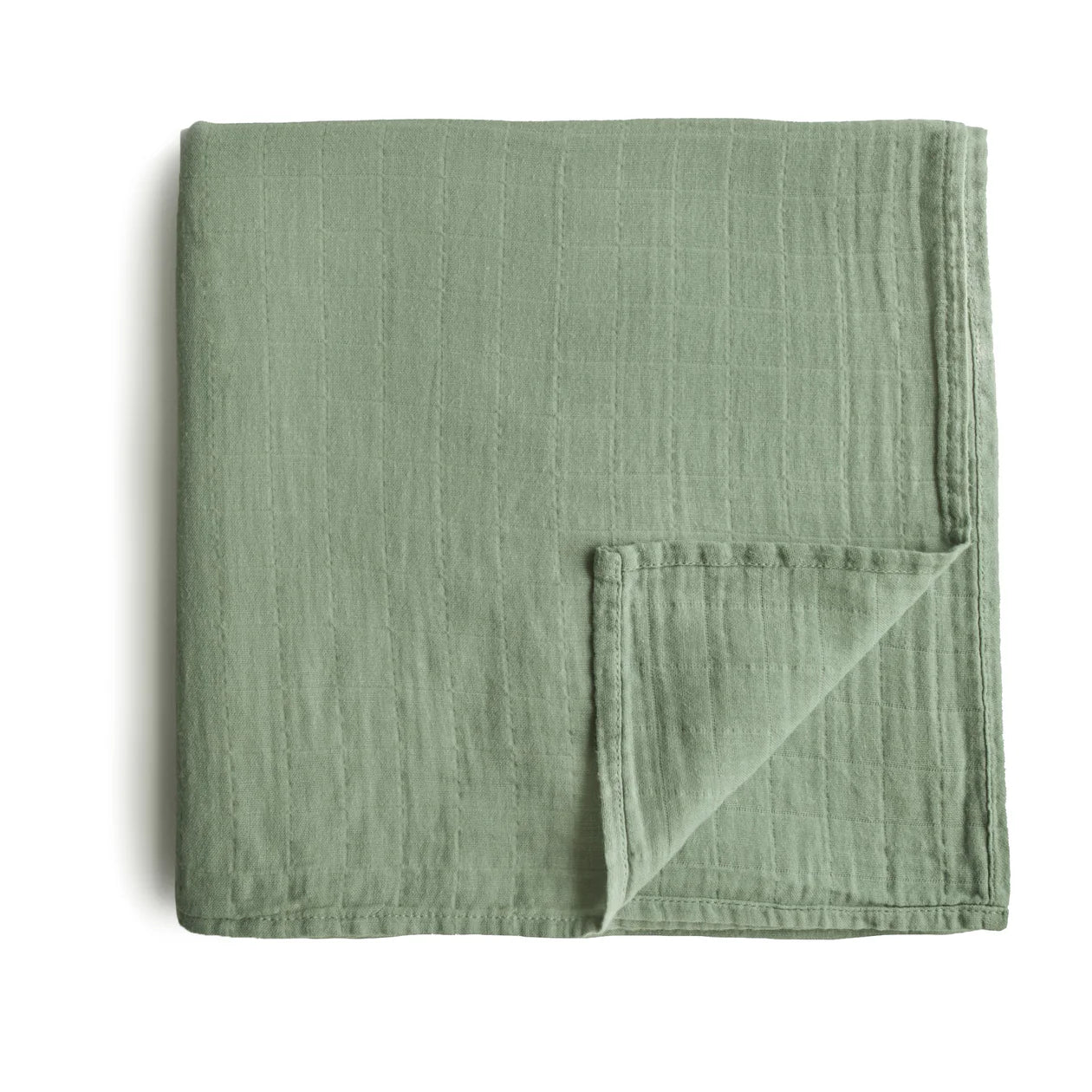 Sage Muslin Swaddle Blanket