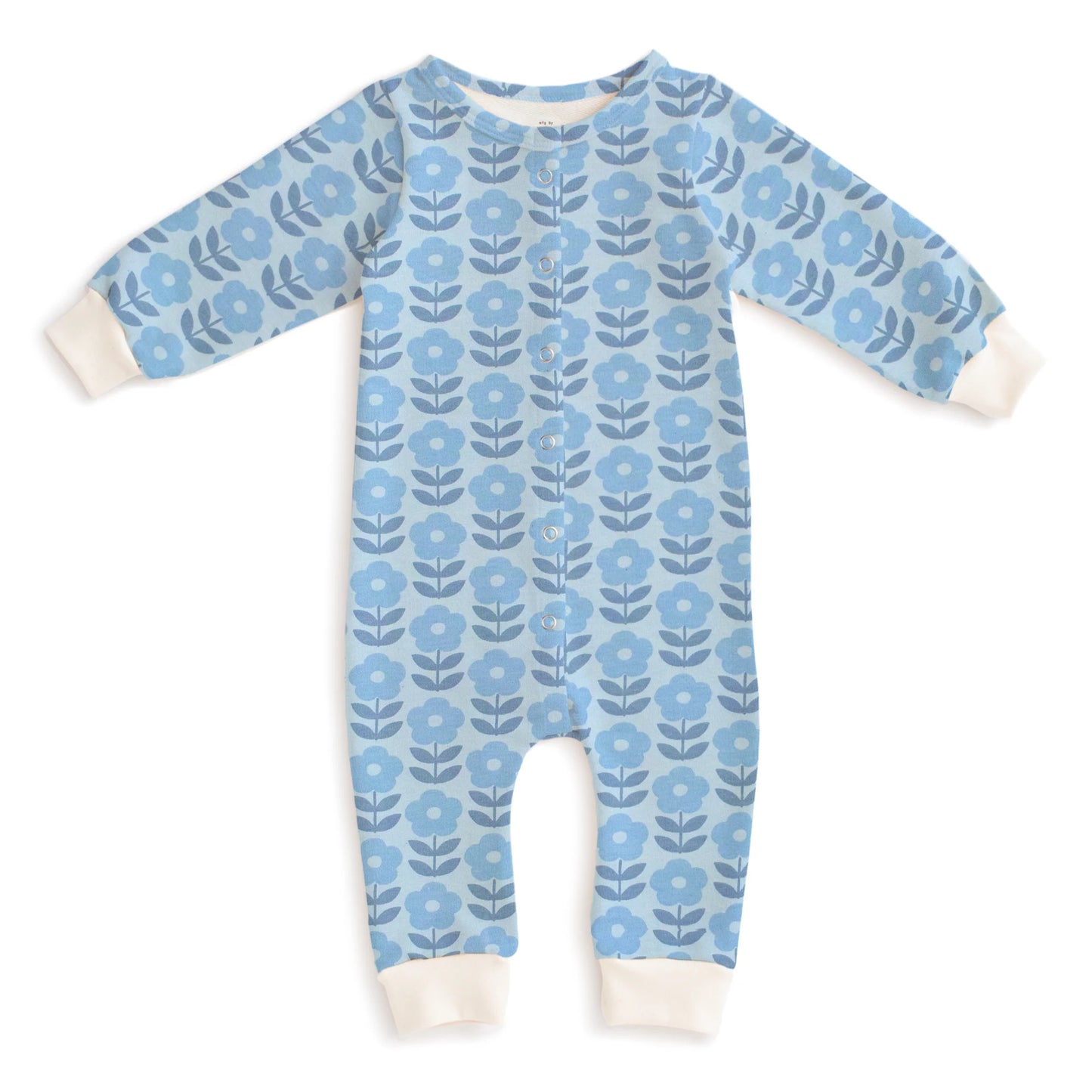 Danish Flowers French Terry Jumpsuit