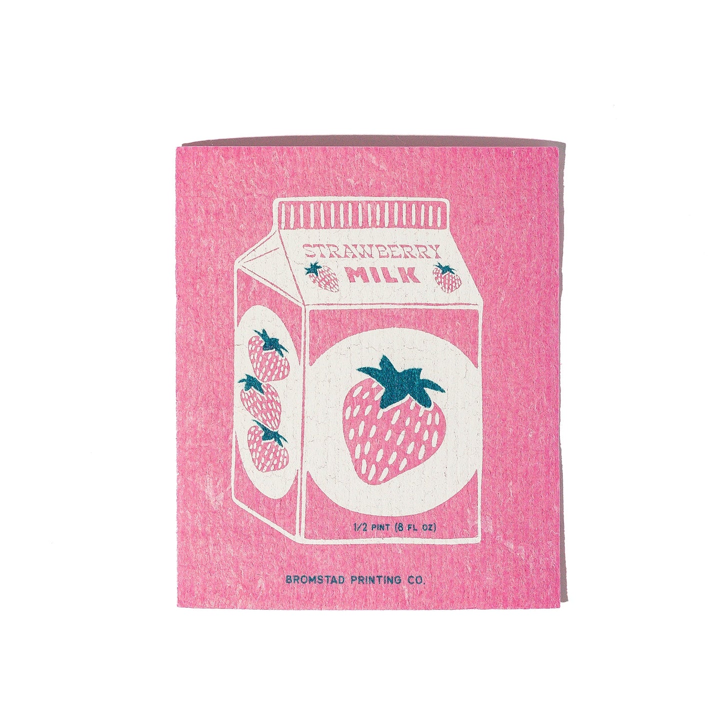 Strawberry Milk Swedish Dishcloth