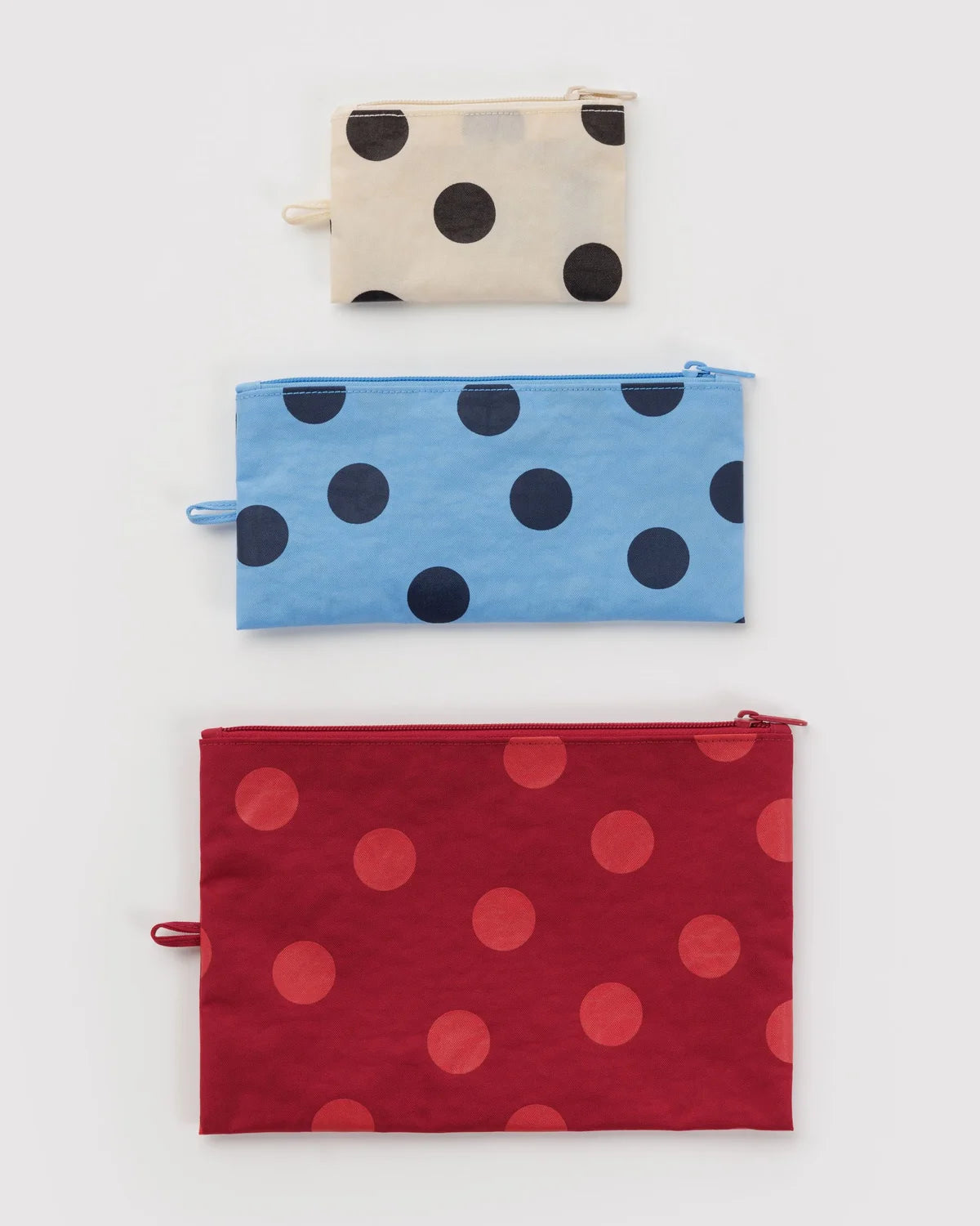 Polka Dot Mix Flat Pouch Set