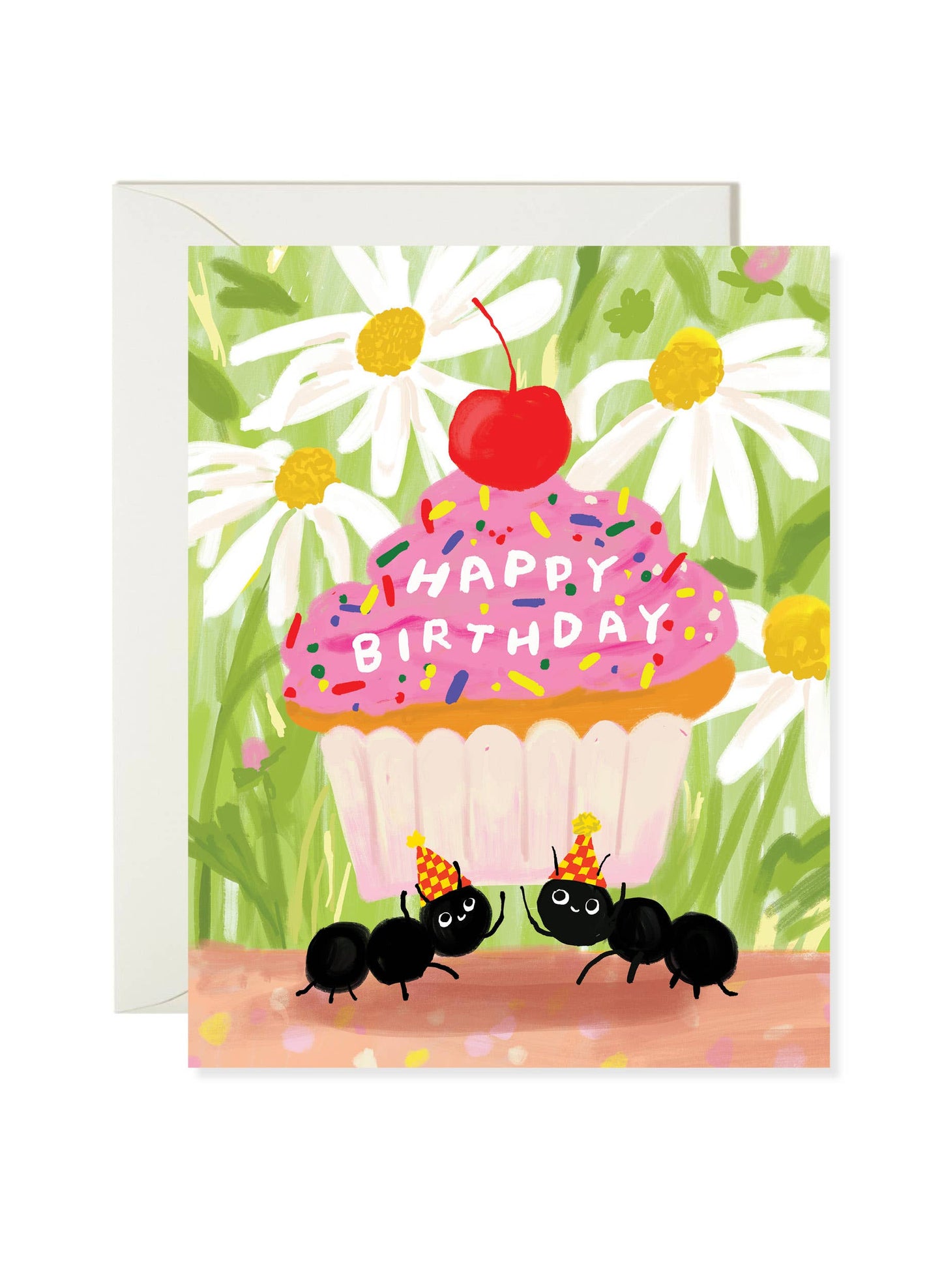 Ant Cupcake Card