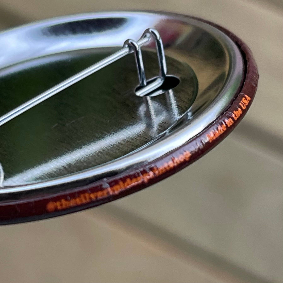 Coffee Drinking Champ Pin