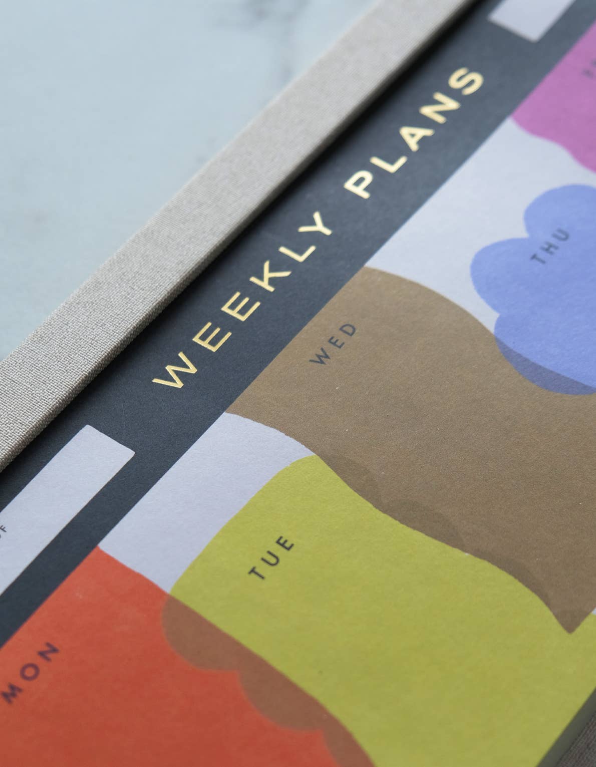 Weekly Planner | Painterly Shapes