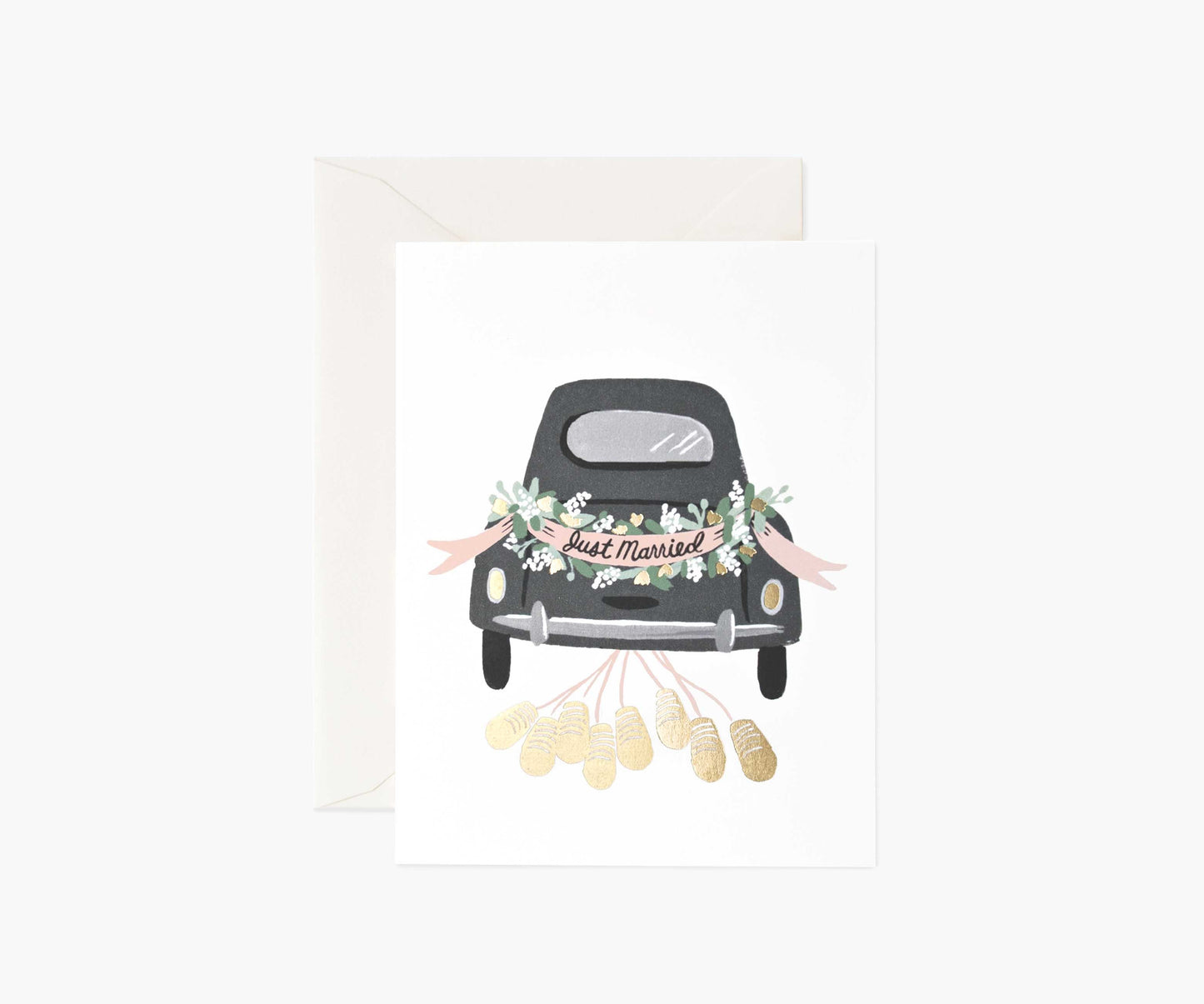 Just Married Getaway Car