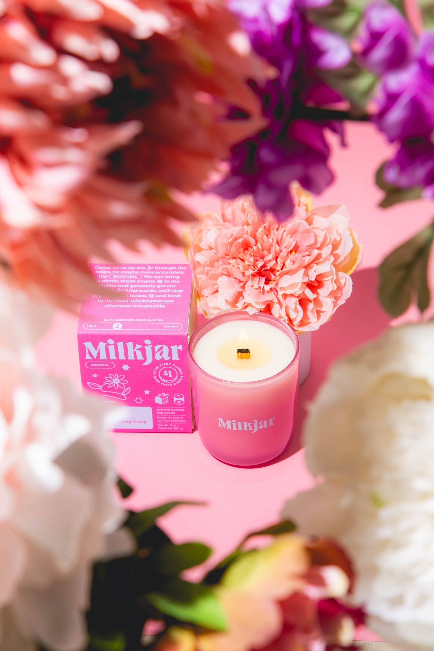 Bloom | Essential Oil Coconut Soy 8oz Candle