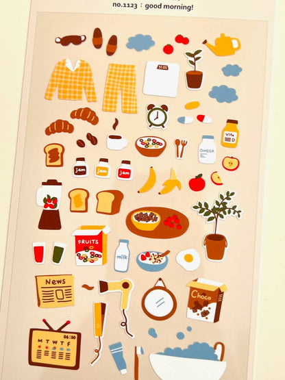 Morning Routine Stickers