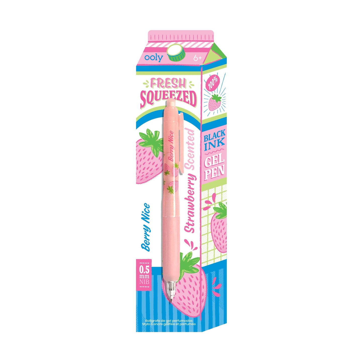 Fresh Squeezed Black Ink Scented Gel Pens