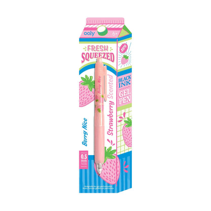 Fresh Squeezed Black Ink Scented Gel Pens