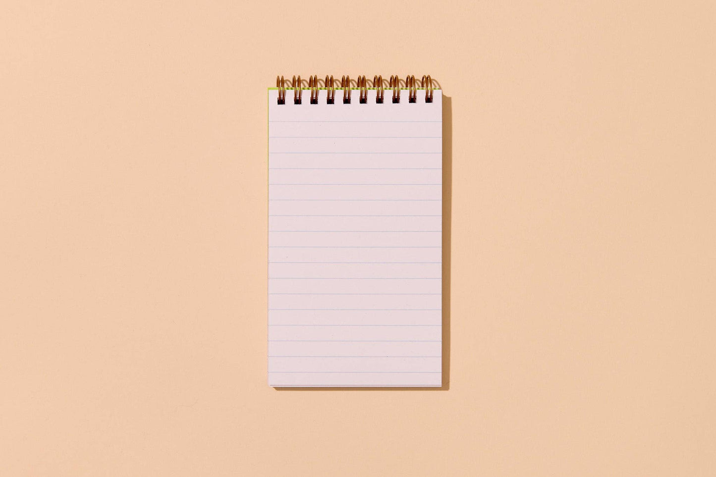 Letterpress Small Spiral Notebook | Goldfish Cracker