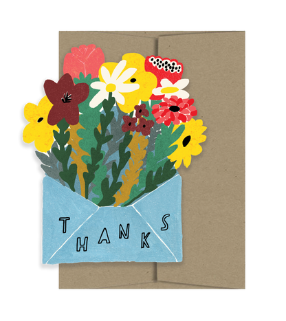 Thank You with Flowers