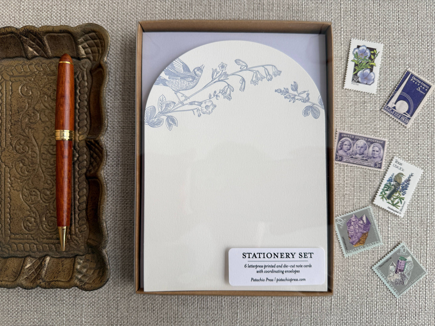 Bird Stationery Set