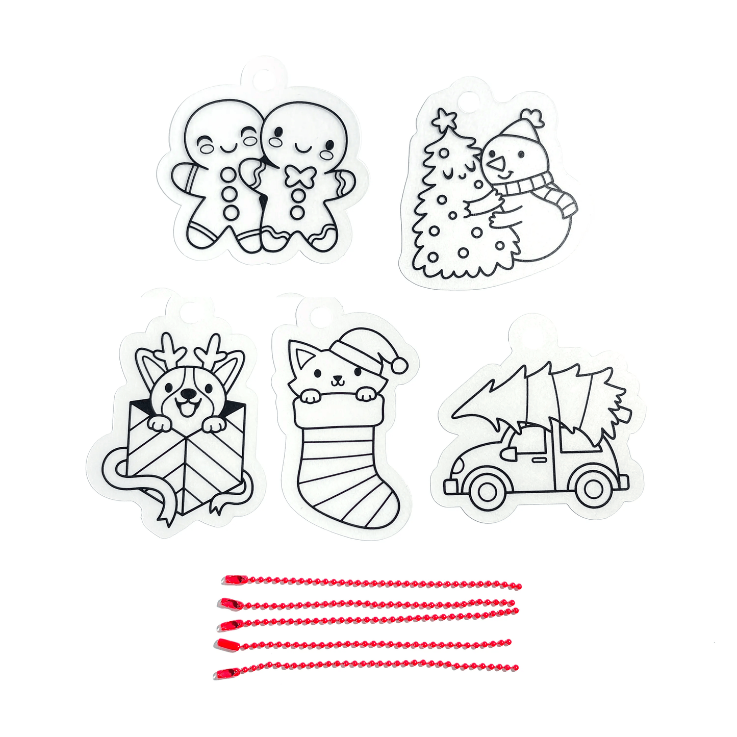 Holly Jolly Mini Shrink-Its! DIY Shrink Art Kit