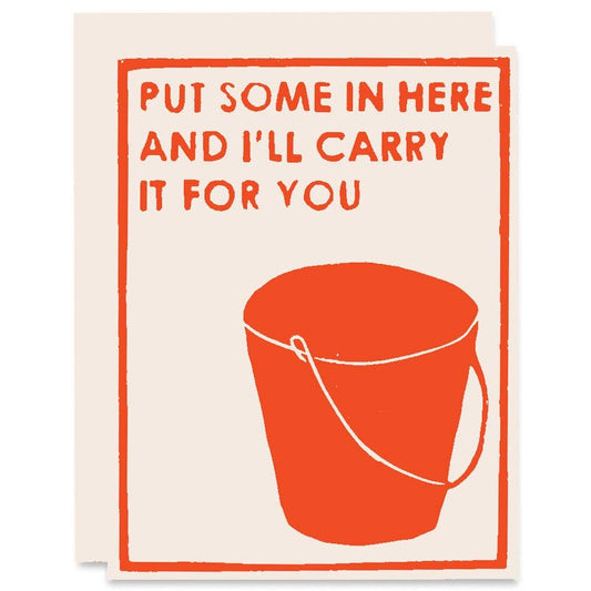 I'll Carry It For You