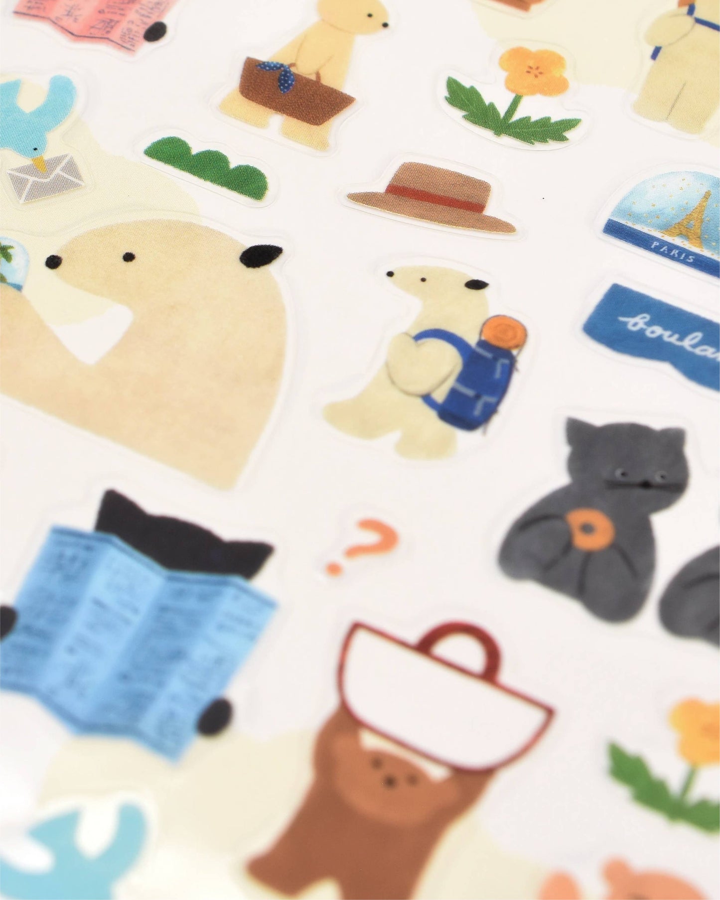 Clear Sticker Sheet | Climb a Mountain