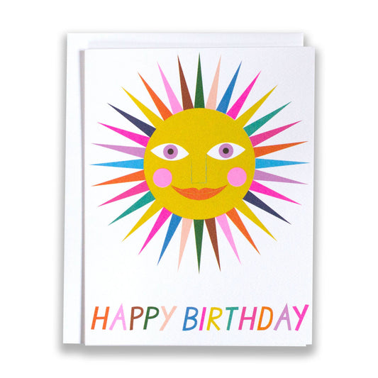 Happy Birthday Rainbow Sun