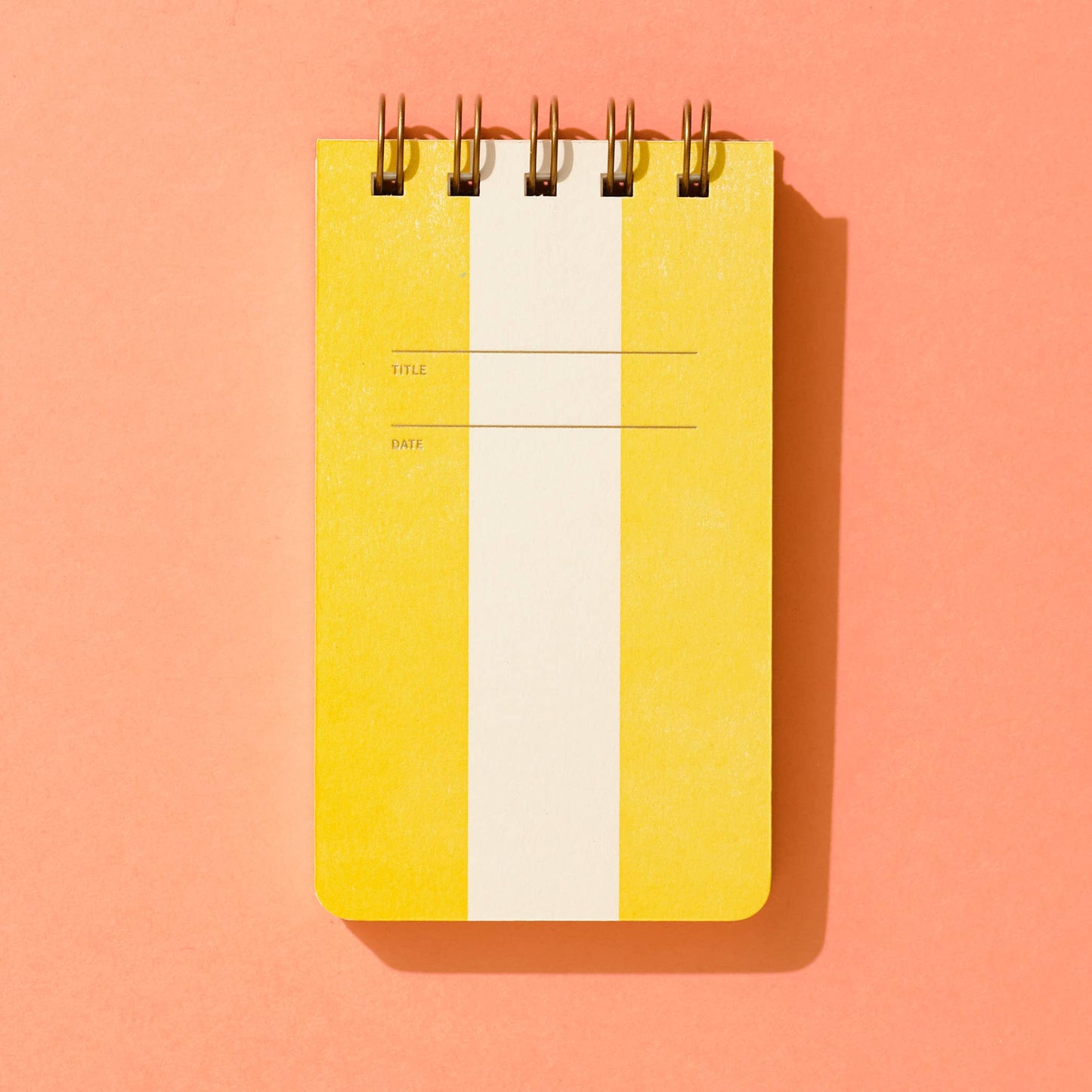 Reporter Notebook | Yellow Stripe