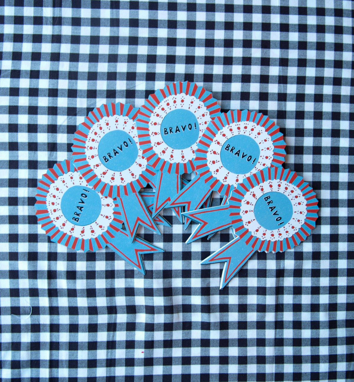 Bravo Medallion Die Cut Card