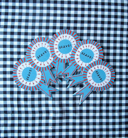 Bravo Medallion Die Cut Card