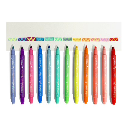 Switch-eroo!: Sparkle Glittery Color-Changing Markers