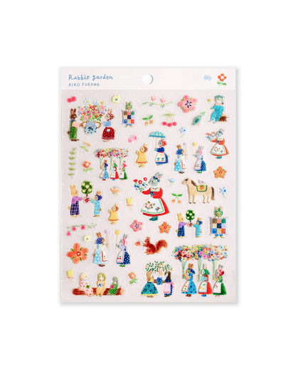 Clear Sticker Sheet | Rabbit Garden