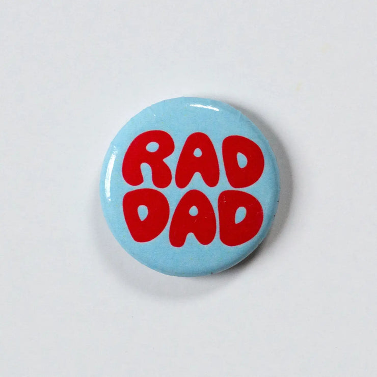 Rad Dad 1" Button