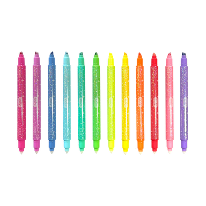 Make No Mistake! Glittery Erasable Markers