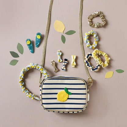 Lemon Drop Stripy Bag
