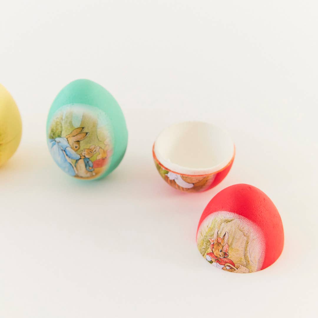 Beatrix Potter Coral Paper Mache Egg