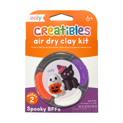 Creatibles Air Dry Clay Kit | Spooky BFFs