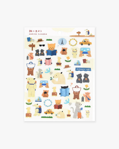 Clear Sticker Sheet | Climb a Mountain