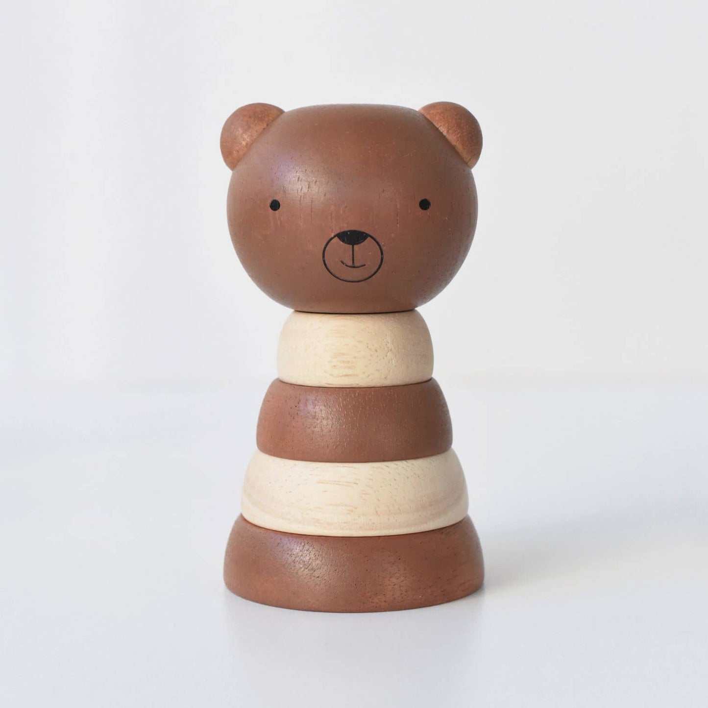 Bear Wooden Ring Stacker