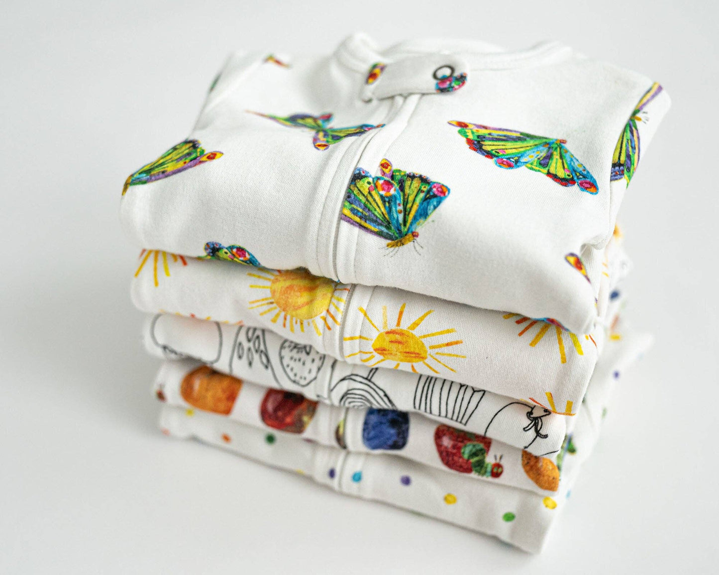 Fruit Organic Zipper Footie