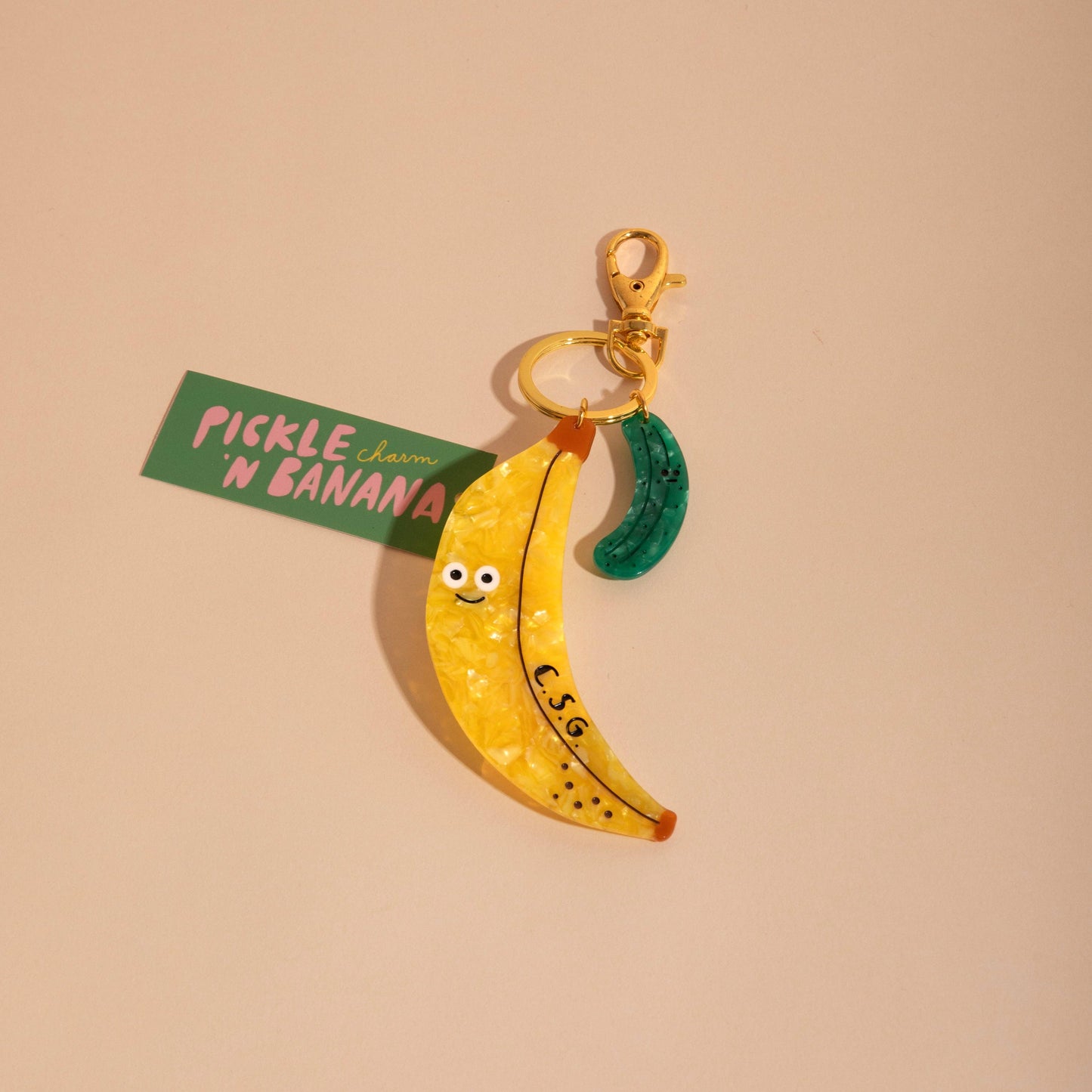 PICKLE N BANANA CHARM