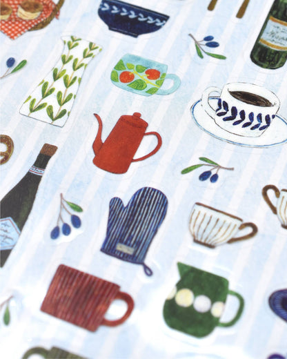 Clear Sticker Sheet | Kitchen