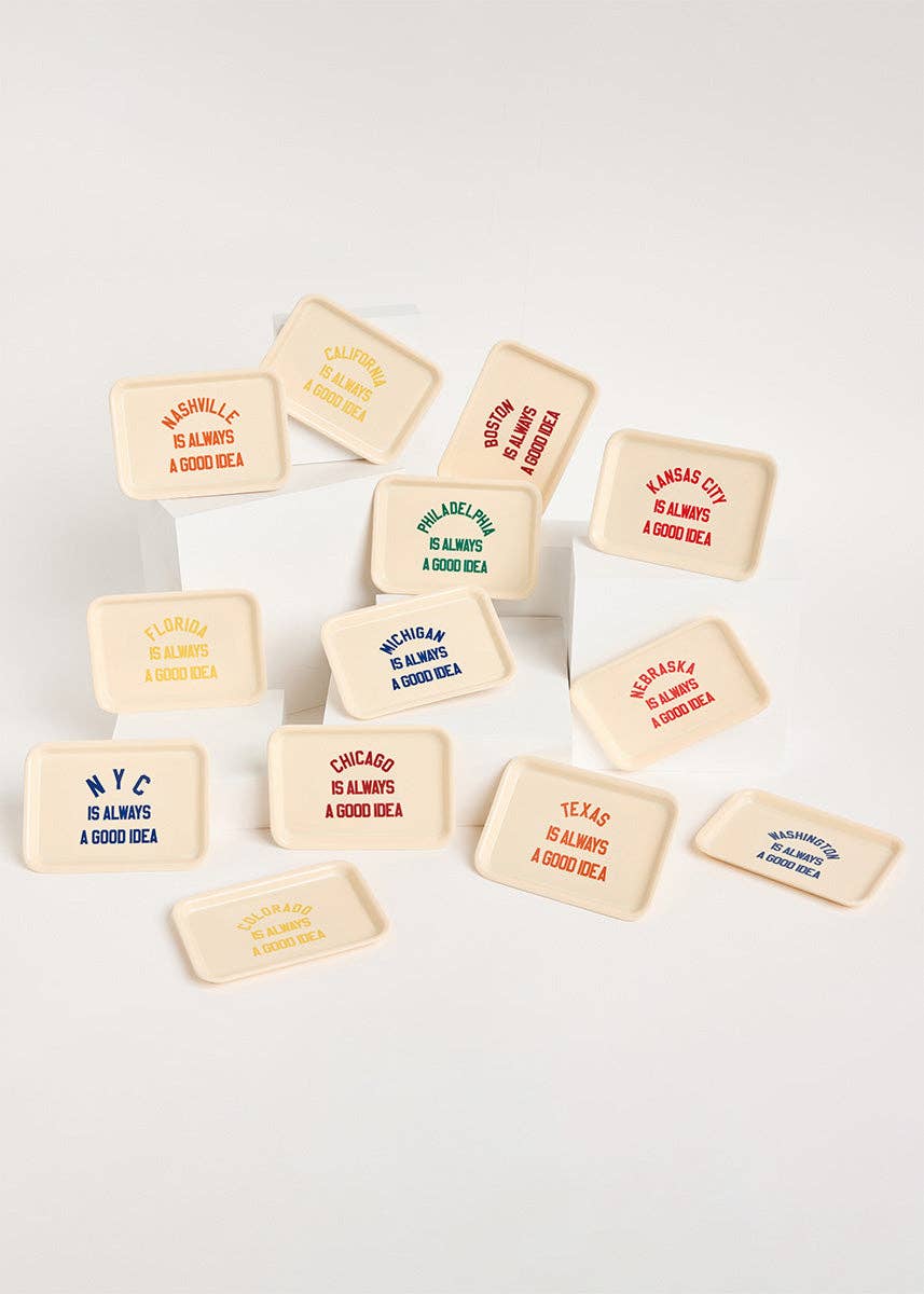 Nebraska Is Always A Good Idea Trinket Tray