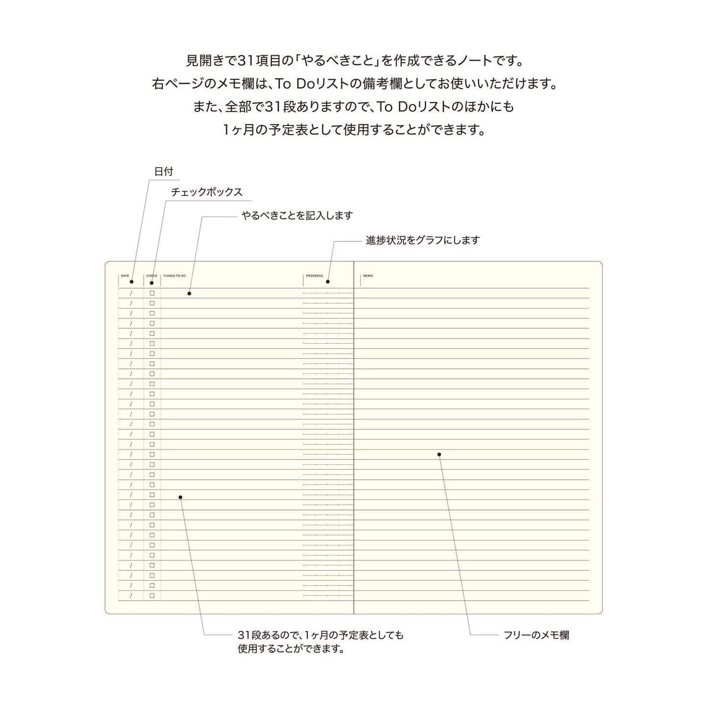LACONIC STYLE NOTEBOOK TO DO