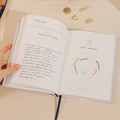 Guided Gratitude Journal, A5 Hardcover | Reflect