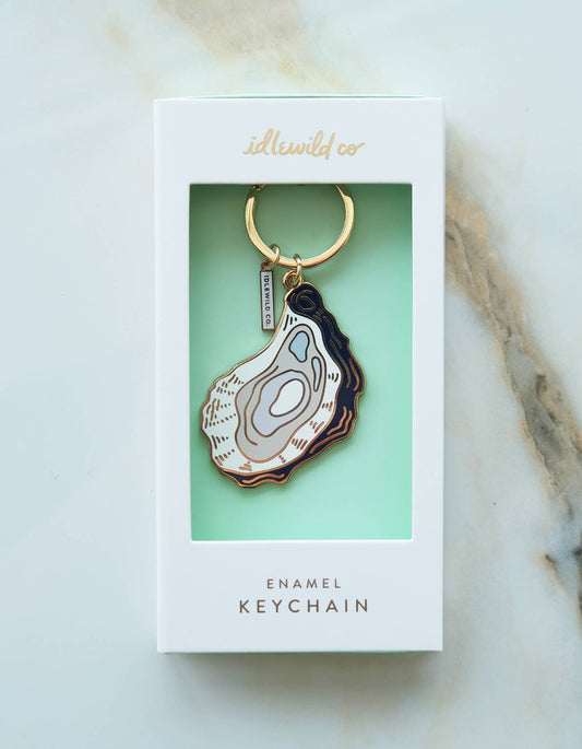 Enamel Keychain | Oyster