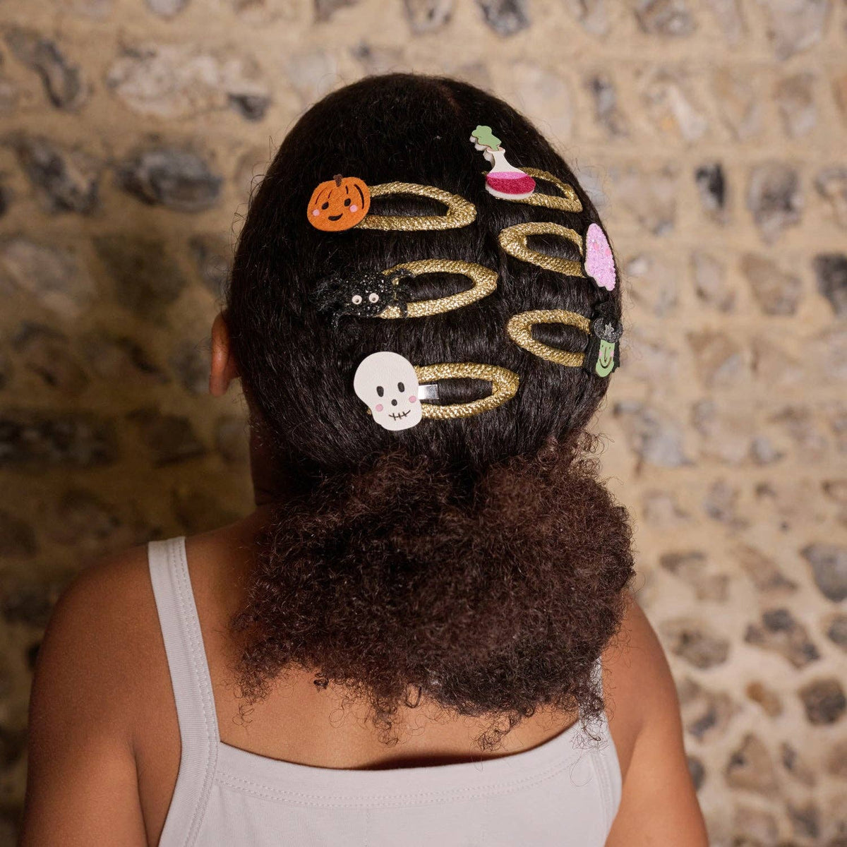 Haunted House Hair Clip Set