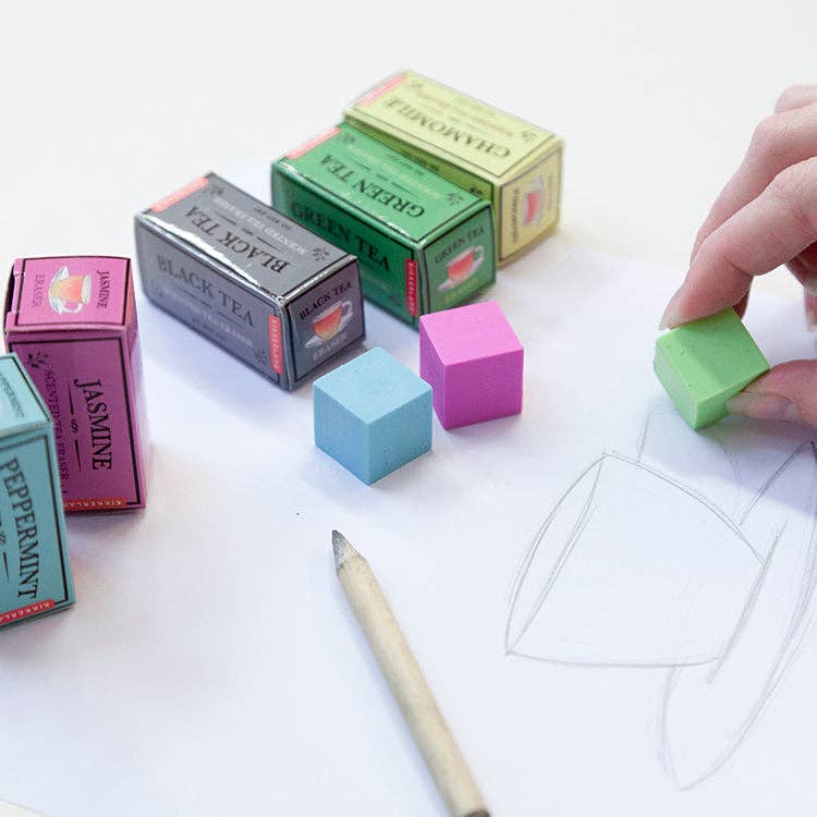 Scented Tea Erasers