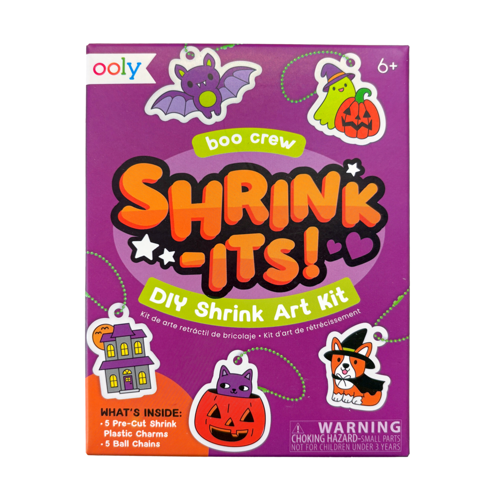 Boo Crew Mini Shrink-Its! DIY Shrink Art Kit