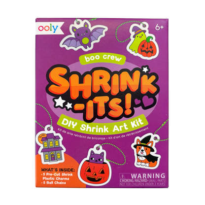 Boo Crew Mini Shrink-Its! DIY Shrink Art Kit