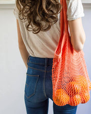 Le Marche Coral Net Shopping Bag