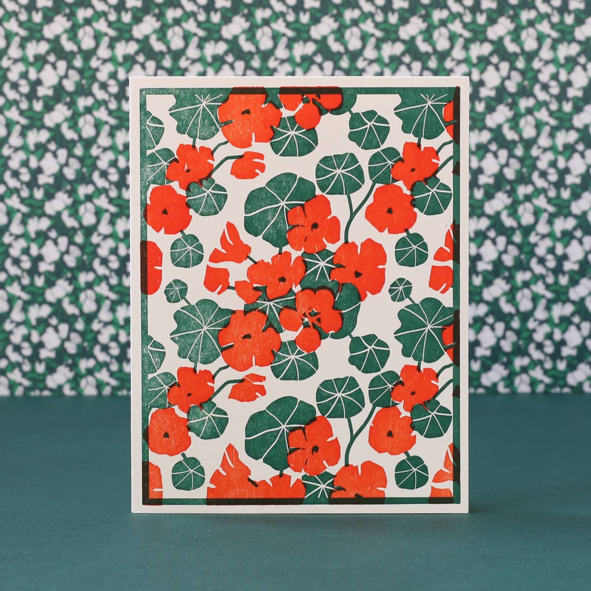 Edible Flowers Assorted Letterpress Cards Set