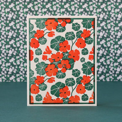 Edible Flowers Assorted Letterpress Cards Set